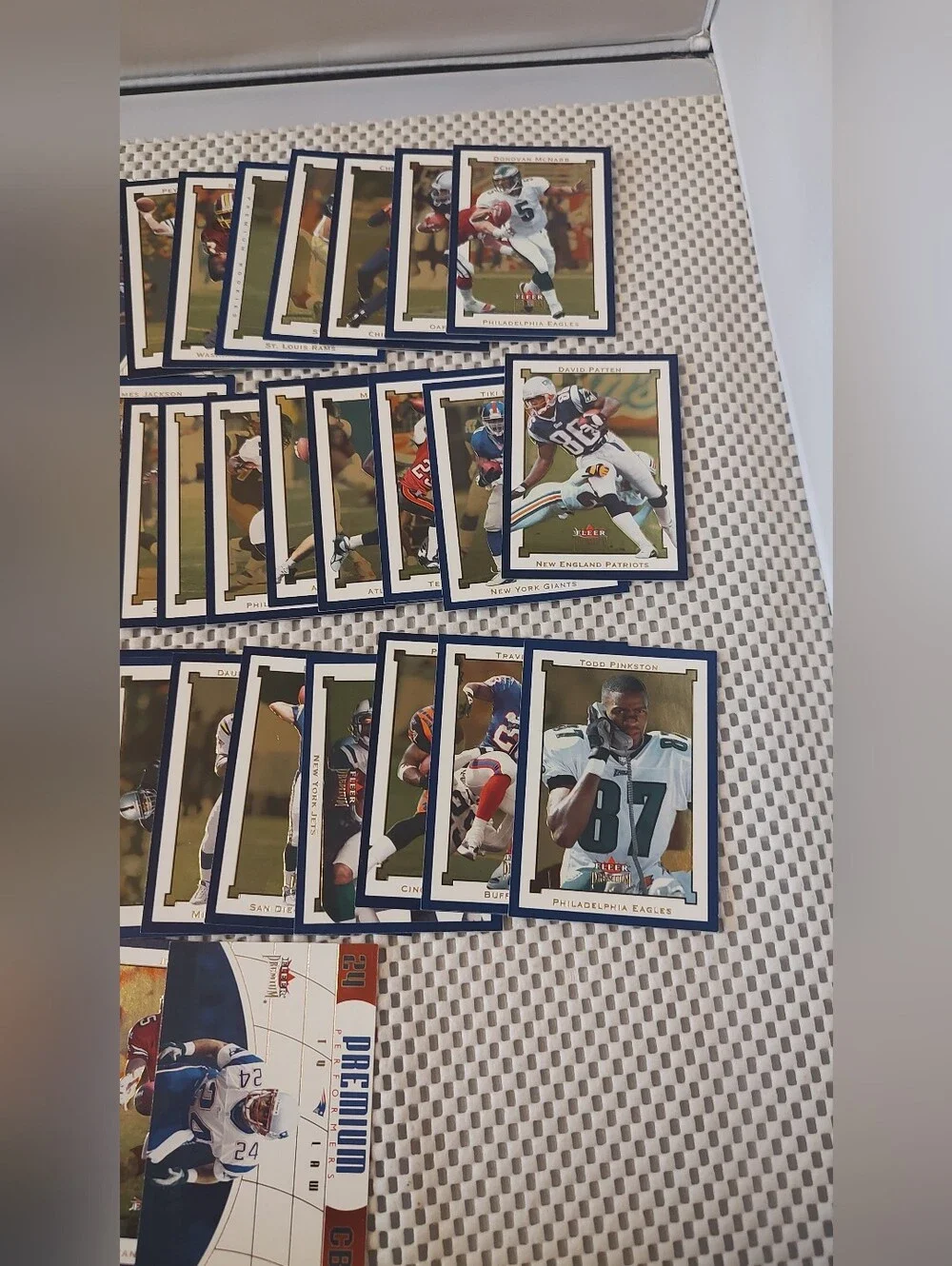 fleer 50 football